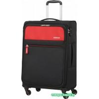 Чемодан-спиннер American Tourister Sunrace Black/Red 68 см