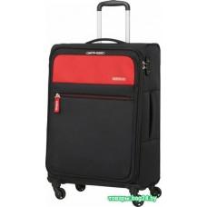 Чемодан-спиннер American Tourister Sunrace Black/Red 68 см