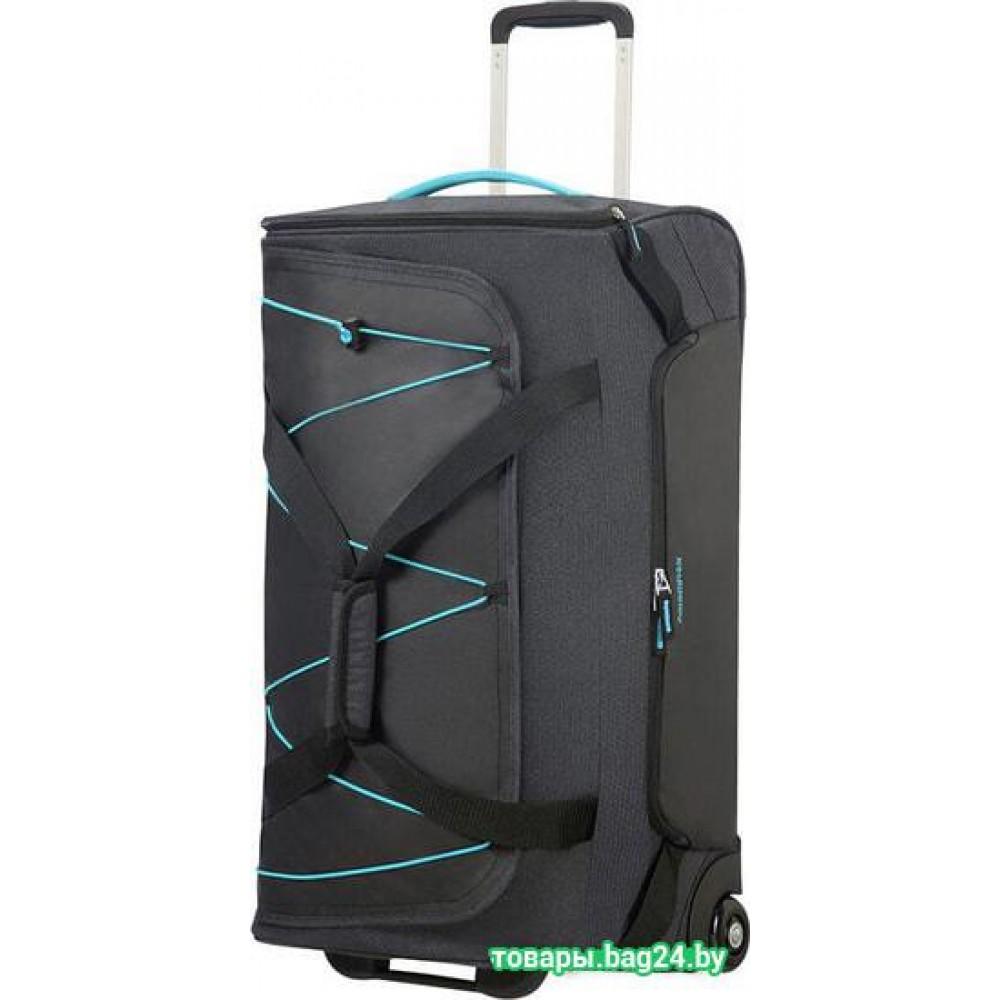 Сумка-тележка American Tourister Road Quest Graphite/Turquoise 67 см
