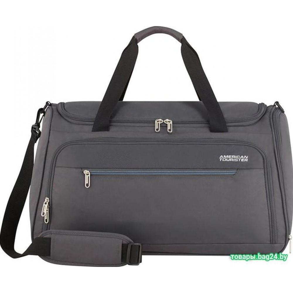 Дорожная сумка American Tourister Heat Wave Grey 55 см