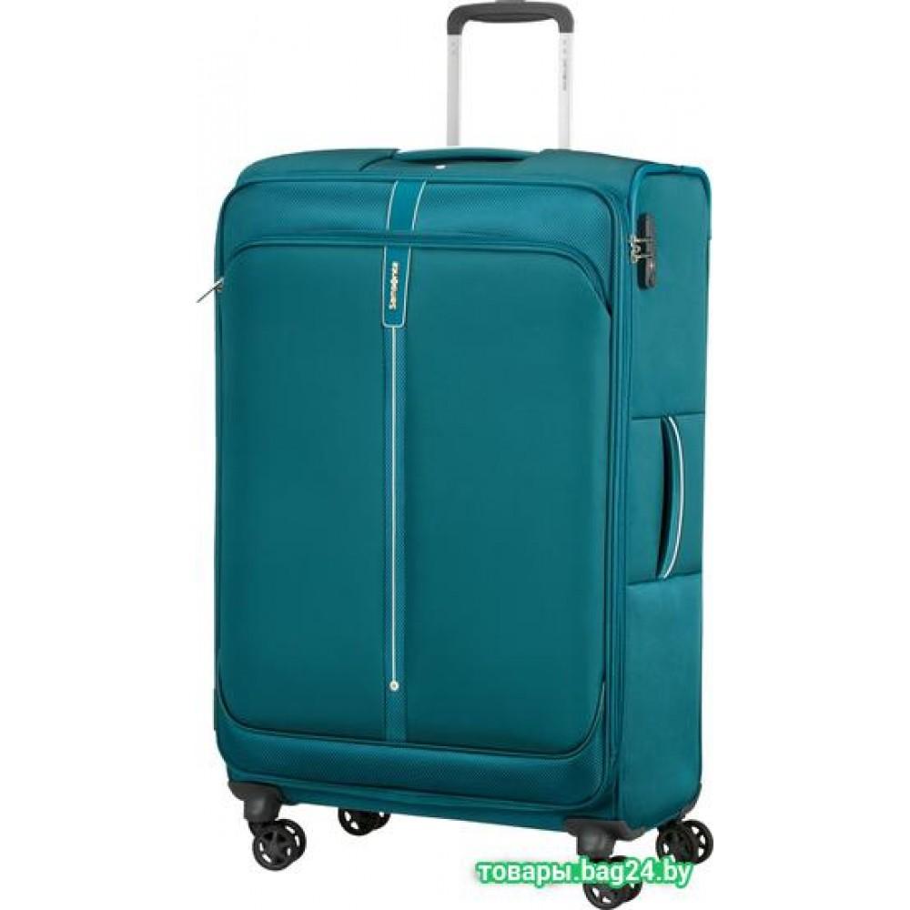 Чемодан-спиннер Samsonite Popsoda Teal 78 см (4 колеса)