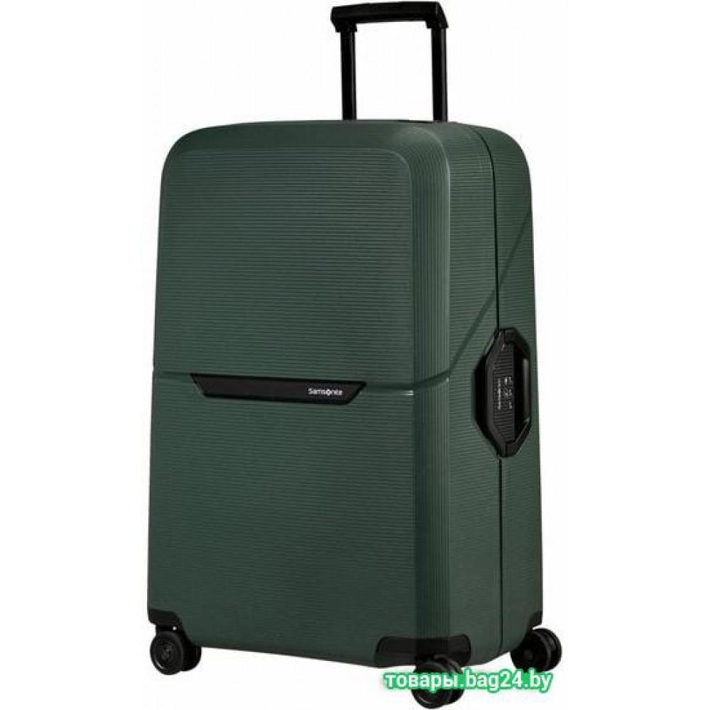 Чемодан-спиннер Samsonite Magnum Eco Forest Green 75 см