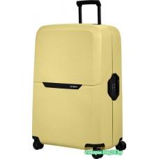 Чемодан-спиннер Samsonite Magnum Eco Pastel Yellow 81 см