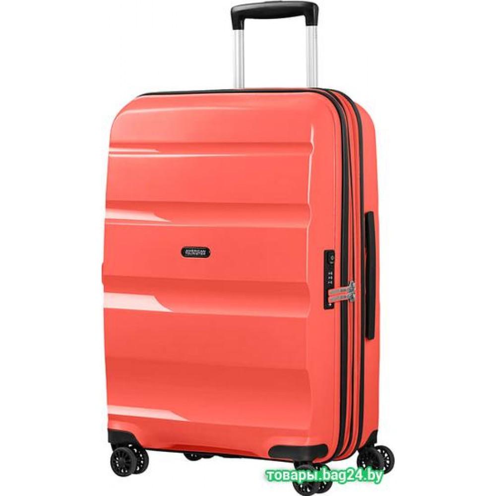Чемодан-спиннер American Tourister Bon Air DLX Flash Coral 66 см