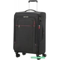 Чемодан-спиннер American Tourister Crosstrack Grey/Red 67 см