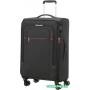 Чемодан-спиннер American Tourister Crosstrack Grey/Red 67 см