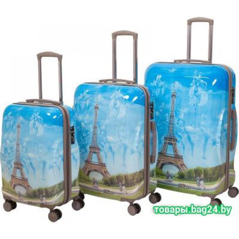 Чемодан-спиннер Sun Voyage Nikas Paris SV016-AC036-28 77 см