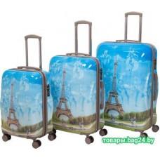 Чемодан-спиннер Sun Voyage Nikas Paris SV016-AC036-28 77 см
