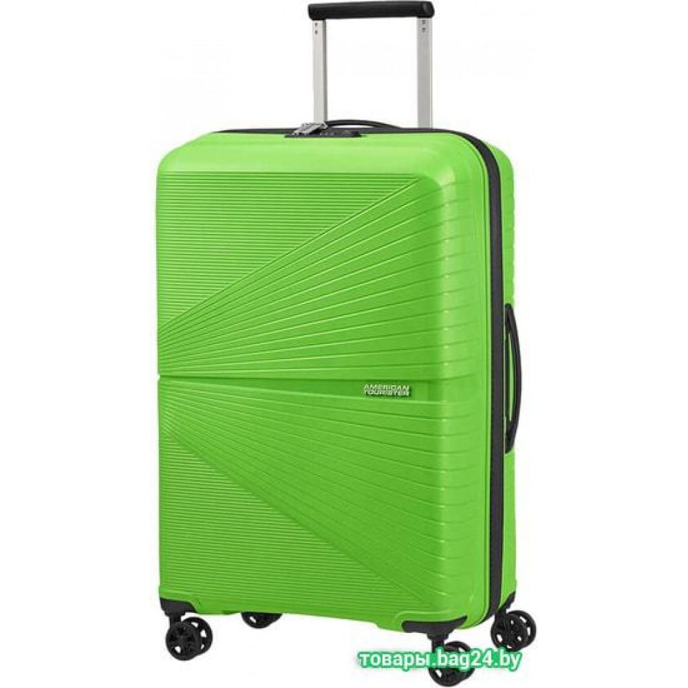 Чемодан-спиннер American Tourister Airconic Acid Green 67 см