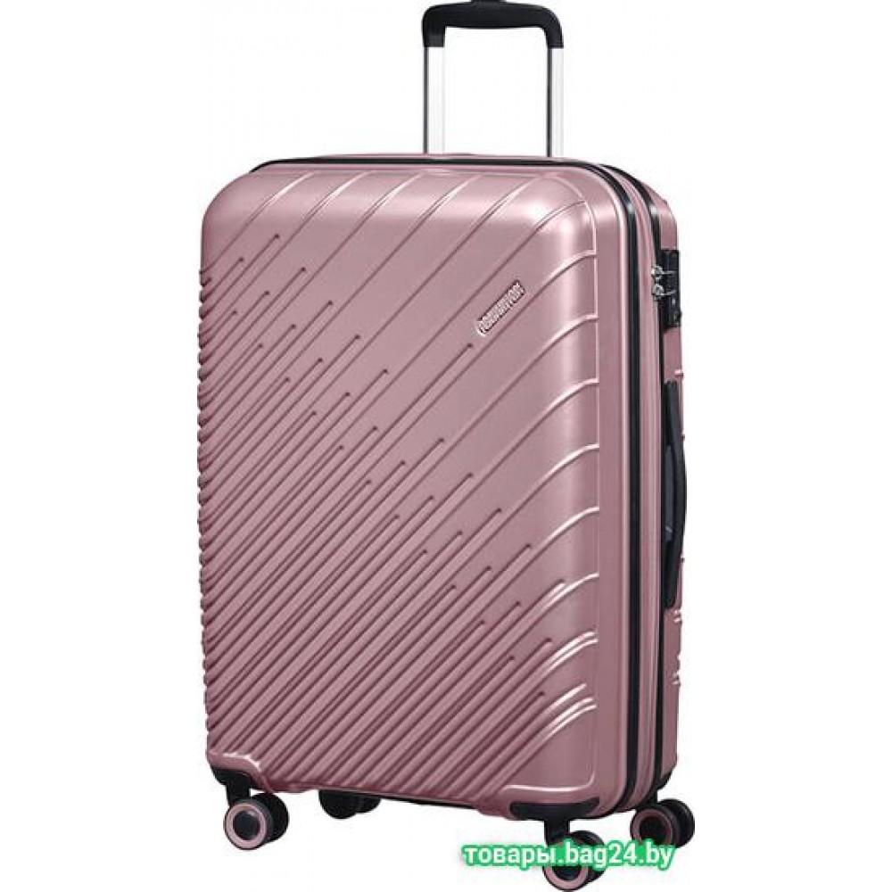 Чемодан-спиннер American Tourister Speedstar Rose Gold 67.5 см