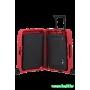 Чемодан-спиннер Samsonite Magnum Eco Geranium Red 55 см (4 колеса)