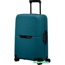 Чемодан-спиннер Samsonite Magnum Eco Petrol Blue 55 см (4 колеса)