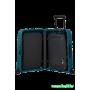 Чемодан-спиннер Samsonite Magnum Eco Petrol Blue 55 см (4 колеса)