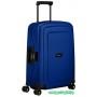 Чемодан-спиннер Samsonite S'Cure Cool Blue/Black 55 см