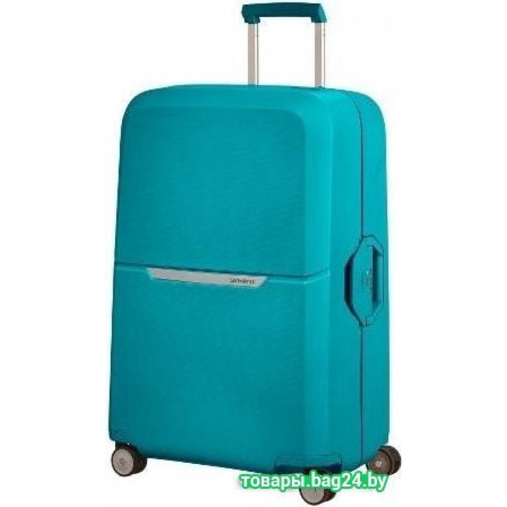 Чемодан-спиннер Samsonite Magnum Caribbean Blue 75 см