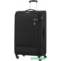 Чемодан-спиннер American Tourister Heat Wave Jet Black 80 см