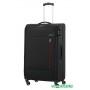 Чемодан-спиннер American Tourister Heat Wave Jet Black 80 см