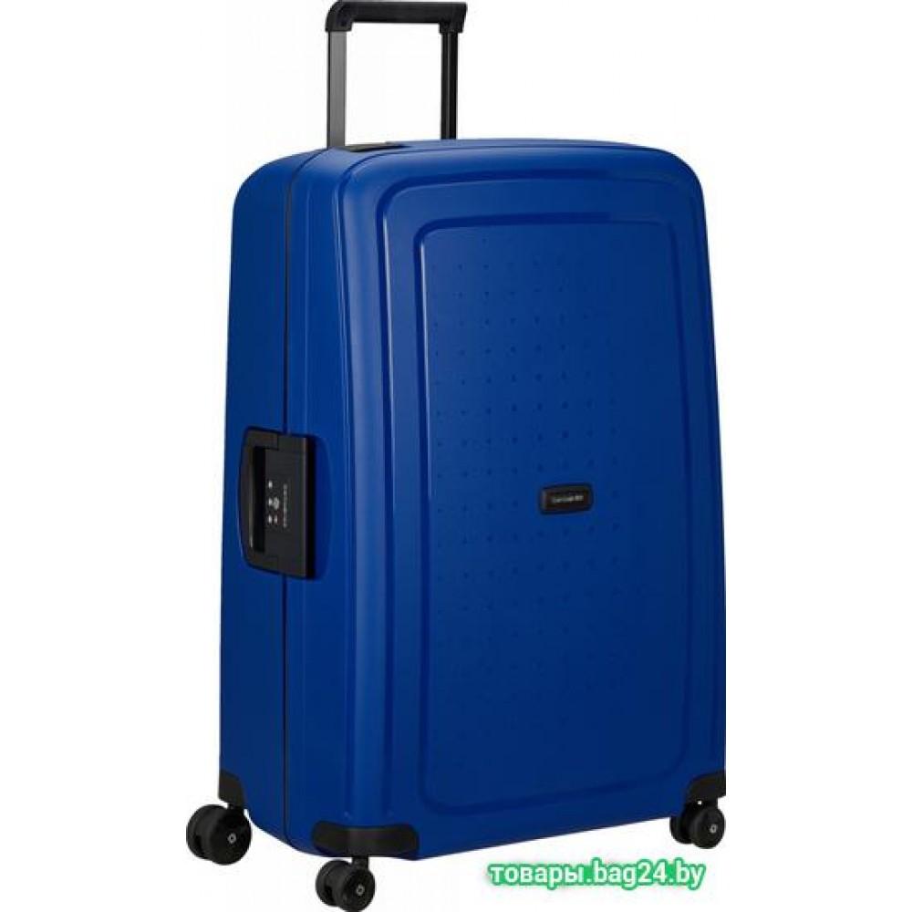 Чемодан-спиннер Samsonite S'Cure Cool Blue/Black 69 см