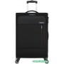 Чемодан-спиннер American Tourister Heat Wave Jet Black 68 см