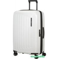 Чемодан-спиннер Samsonite Nuon Metallic White 69 см