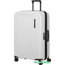 Чемодан-спиннер Samsonite Nuon Metallic White 75 см