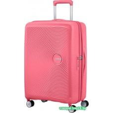 Чемодан-спиннер American Tourister SoundBox Sun Kissed Coral 67 см