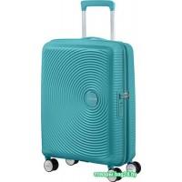 Чемодан-спиннер American Tourister SoundBox Turquoise Tonic 55 см
