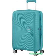 Чемодан-спиннер American Tourister SoundBox Turquoise Tonic 67 см