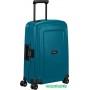 Чемодан-спиннер Samsonite S'Cure Petrol Blue 55 см