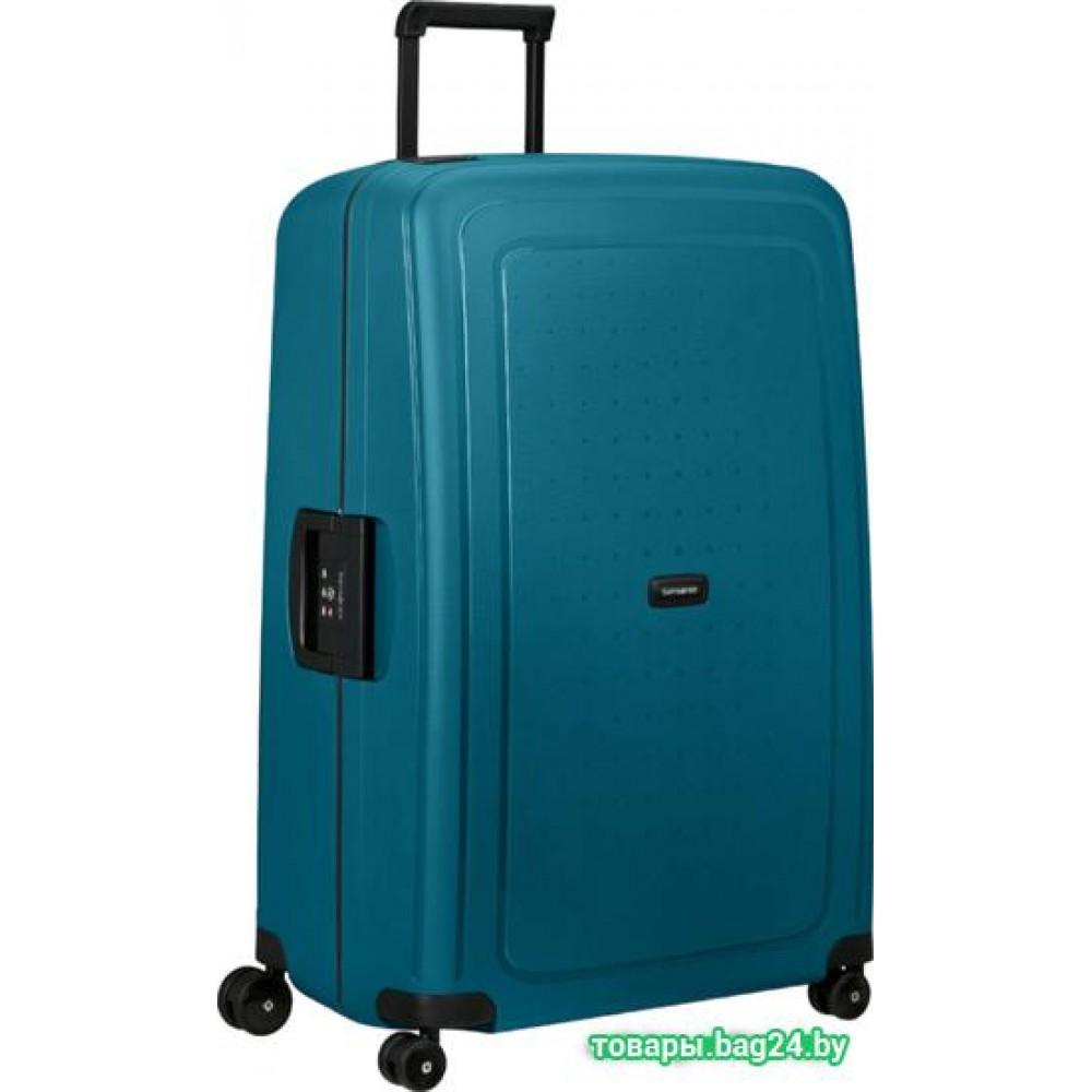 Чемодан-спиннер Samsonite S'Cure Petrol Blue 81 см