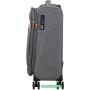 Чемодан-спиннер American Tourister Summerfunk Titanium Grey 55 см (с увеличением, 4 колеса)