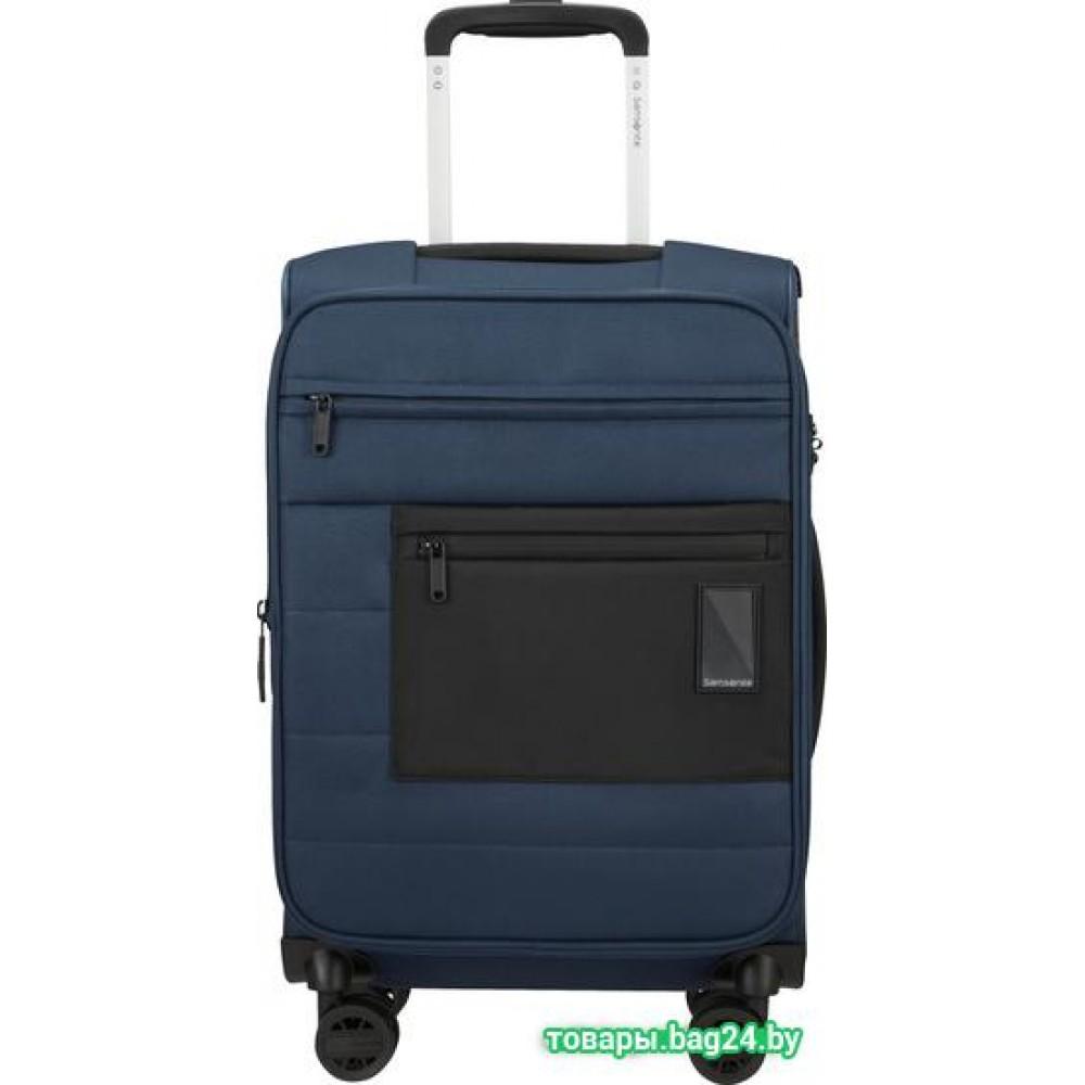 Чемодан-спиннер Samsonite Vaycay Navy Blue 55 см