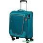 Чемодан-спиннер American Tourister Pulsonic Stone Teal 55 см