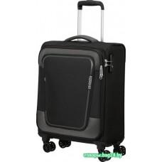 Чемодан-спиннер American Tourister Pulsonic Asphalt Black 55 см
