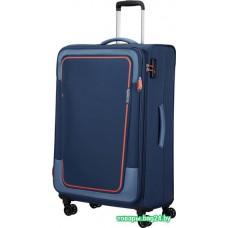 Чемодан-спиннер American Tourister Pulsonic Combat Navy 81 см