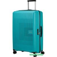 Чемодан-спиннер American Tourister Aerostep Turquoise Tonic 77 см
