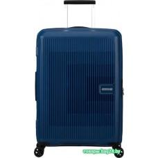 Чемодан-спиннер American Tourister Aerostep Blue 67 см