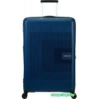Чемодан-спиннер American Tourister Aerostep Blue 77 см