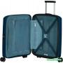 Чемодан-спиннер American Tourister Aerostep Blue 55 см
