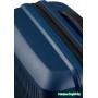 Чемодан-спиннер American Tourister Aerostep Blue 55 см