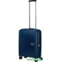 Чемодан-спиннер American Tourister Aerostep Blue 55 см