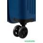 Чемодан-спиннер American Tourister Aerostep Blue 55 см