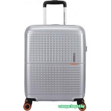 Чемодан-спиннер American Tourister Geopop Metallic Silver 55 см