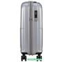 Чемодан-спиннер American Tourister Geopop Metallic Silver 55 см