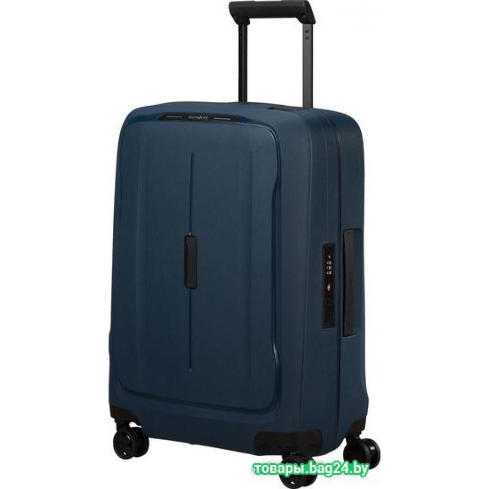 Чемодан-спиннер Samsonite Essens Midnight Blue 55 см