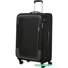 Чемодан-спиннер American Tourister Pulsonic Asphalt Black 81 см