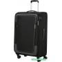 Чемодан-спиннер American Tourister Pulsonic Asphalt Black 81 см