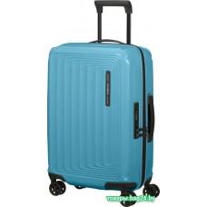Чемодан-спиннер Samsonite Nuon Metallic Ocean Blue 55 см