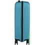 Чемодан-спиннер Samsonite Nuon Metallic Ocean Blue 55 см