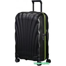 Чемодан-спиннер Samsonite C-Lite Black-Lime 69 см
